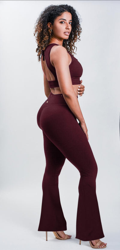 Heart Shapped Flare Pants