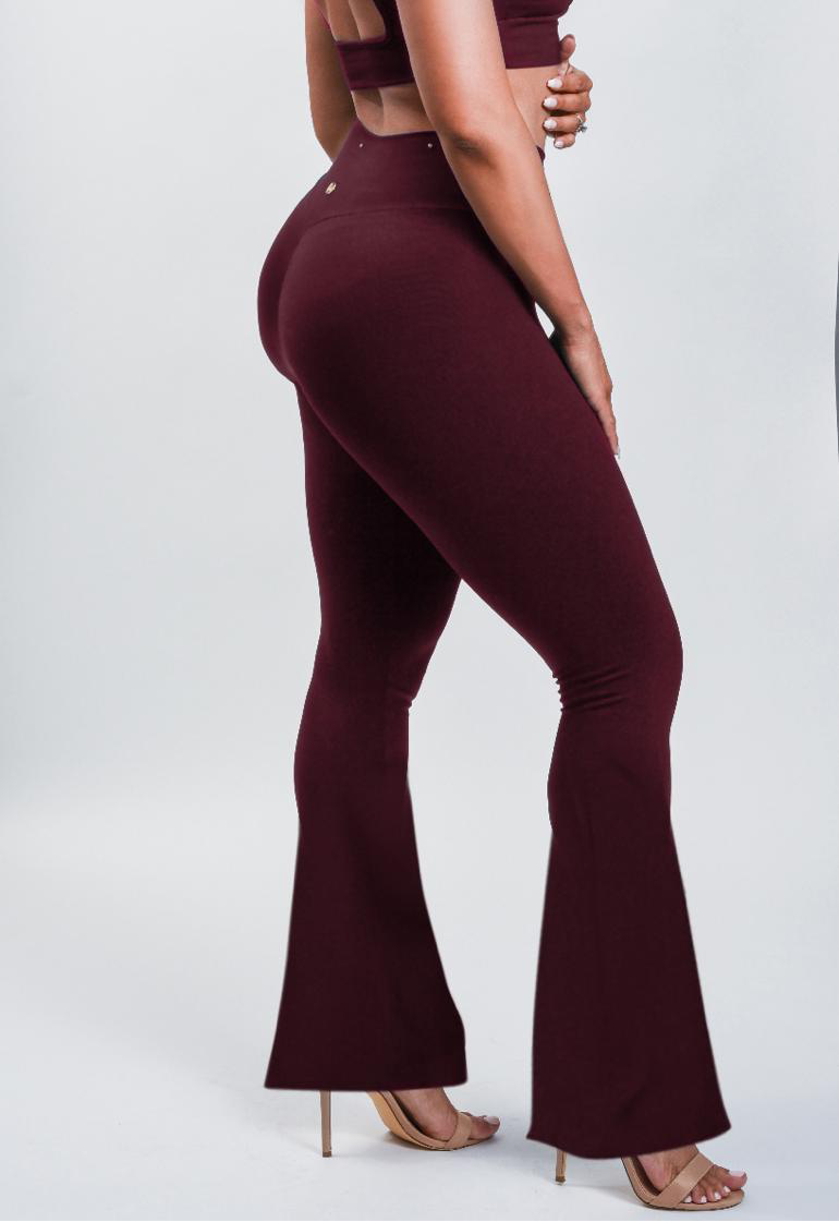 Heart Shapped Flare Pants