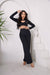 Scrunch Butt Lift Flare Pants and Tops Set