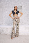 Golden Chain Cap Sleeve Bodysuit - Patterns