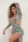JLo Flow with Builted in Shorts Dress