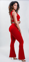 Heart Shapped Flare Pants