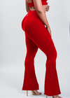Heart Shapped Flare Pants