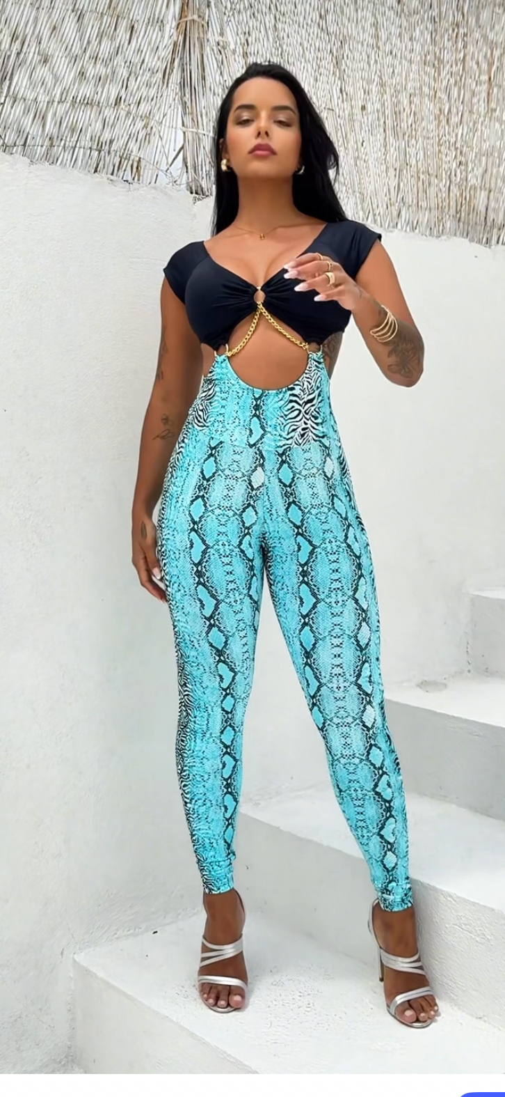 Golden Chain Bodysuit-Versace