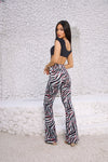 Golden Chain Bodysuit Zebra - Sara Panero