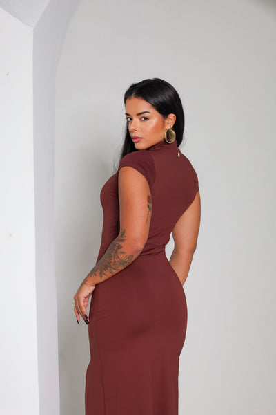 Gabrielle Dress  Suplex Lycra Blend - Lure