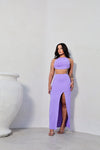 Larissa  Skirt with Shorts  and Top Set