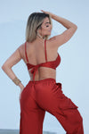 Luxury Cargo Pants and Top Set  - Lure