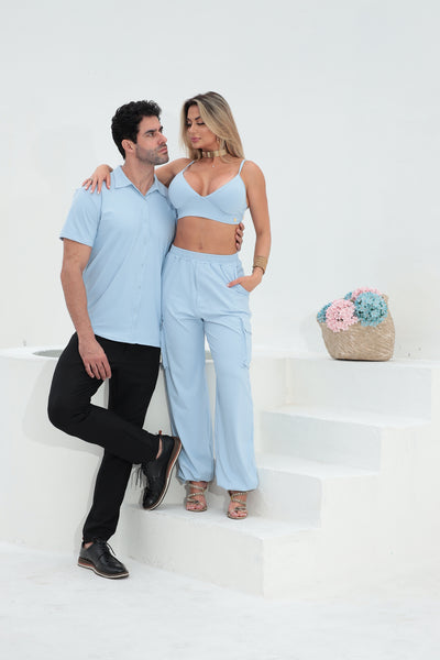 Luxury Cargo Pants and Top Set  - Lure