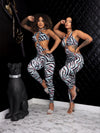 Summer Vibe Bodysuit - Zebra