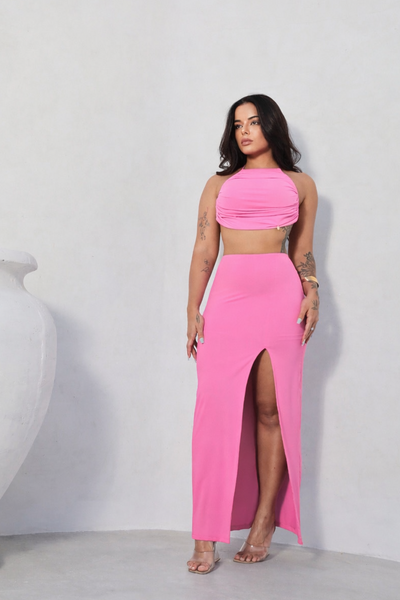 Larissa  Skirt with Shorts  and Top SeT