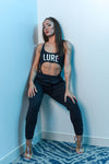 Lure Logo Leotard+Joggers Set