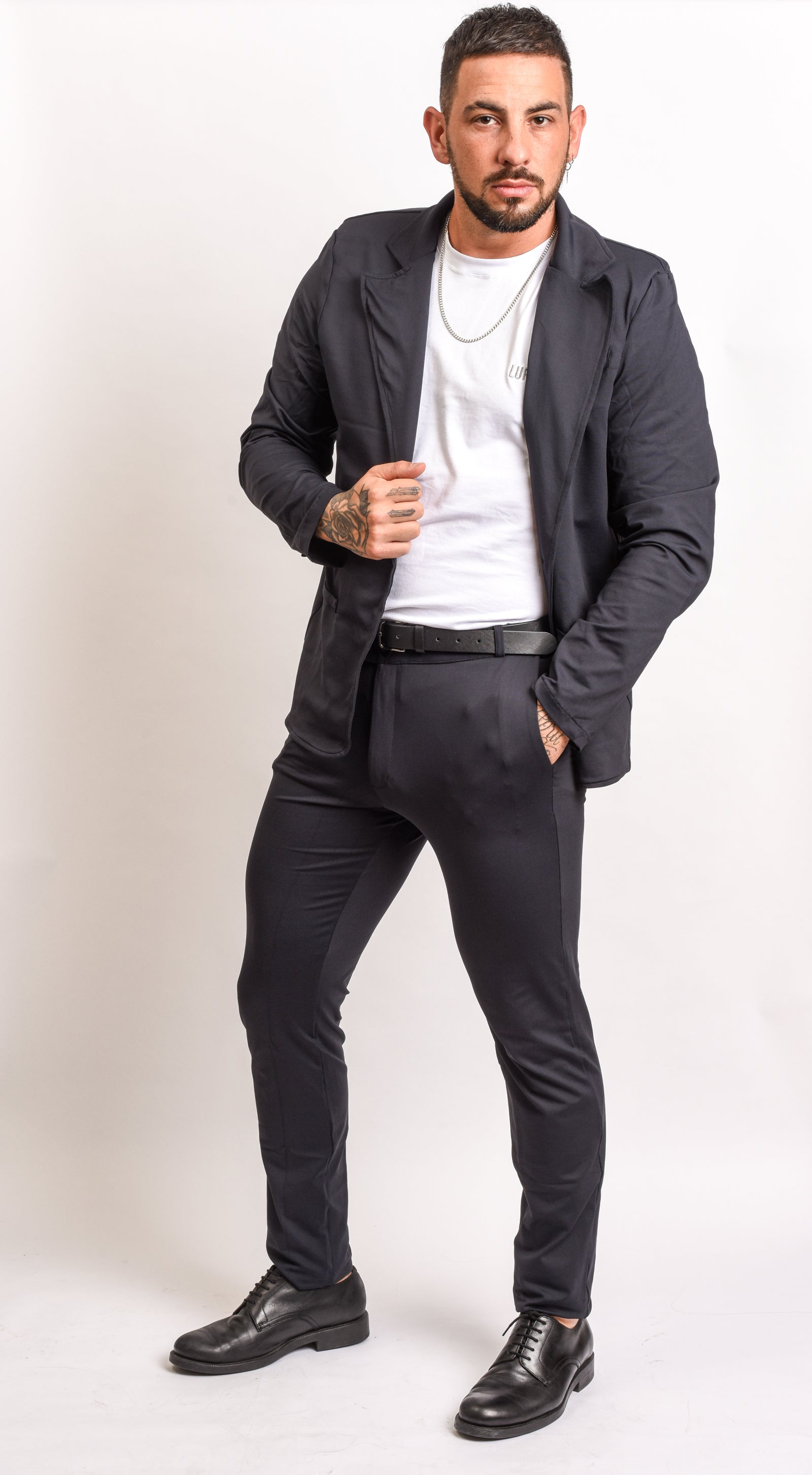 Lure Slim Stretch Trousers Black