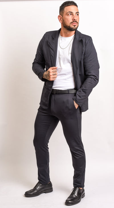 Lure Slim Stretch Trousers Black