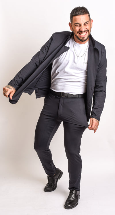 Lure Slim Stretch Trousers Black